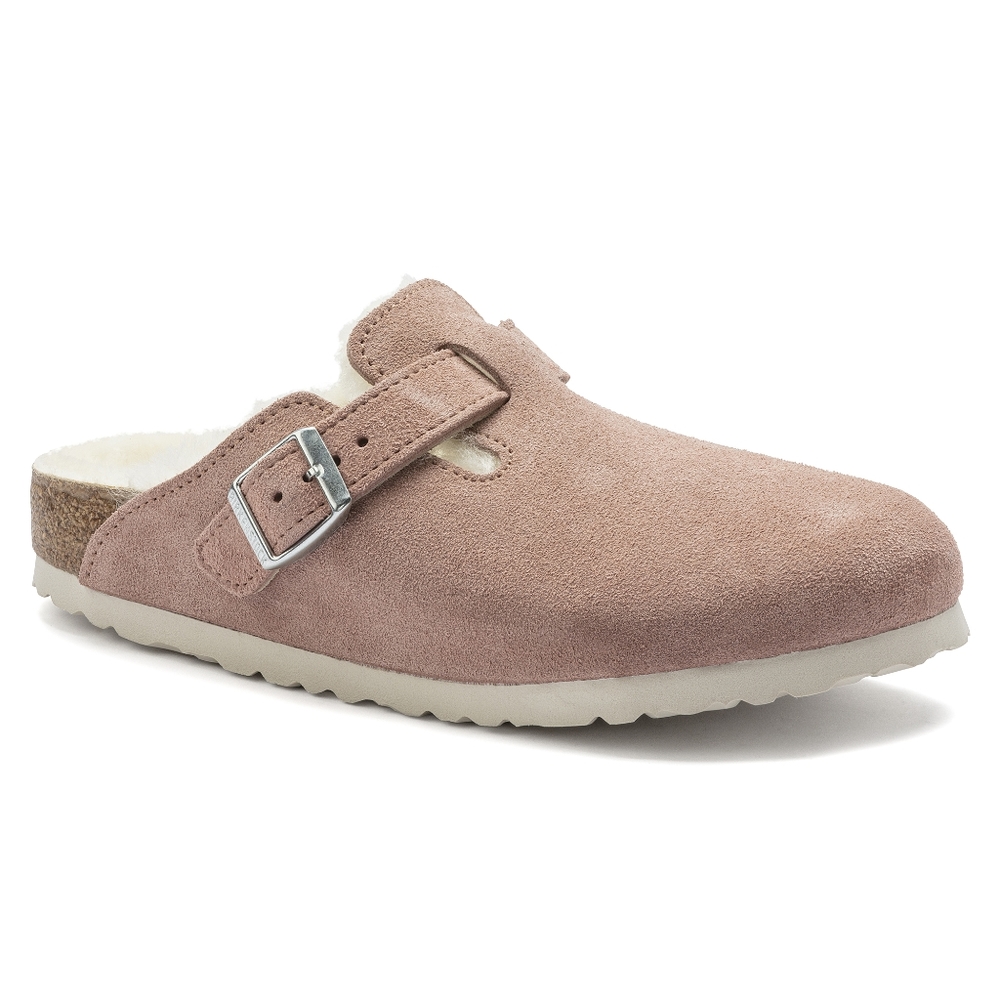 Birkenstock Boston - Blush shearling